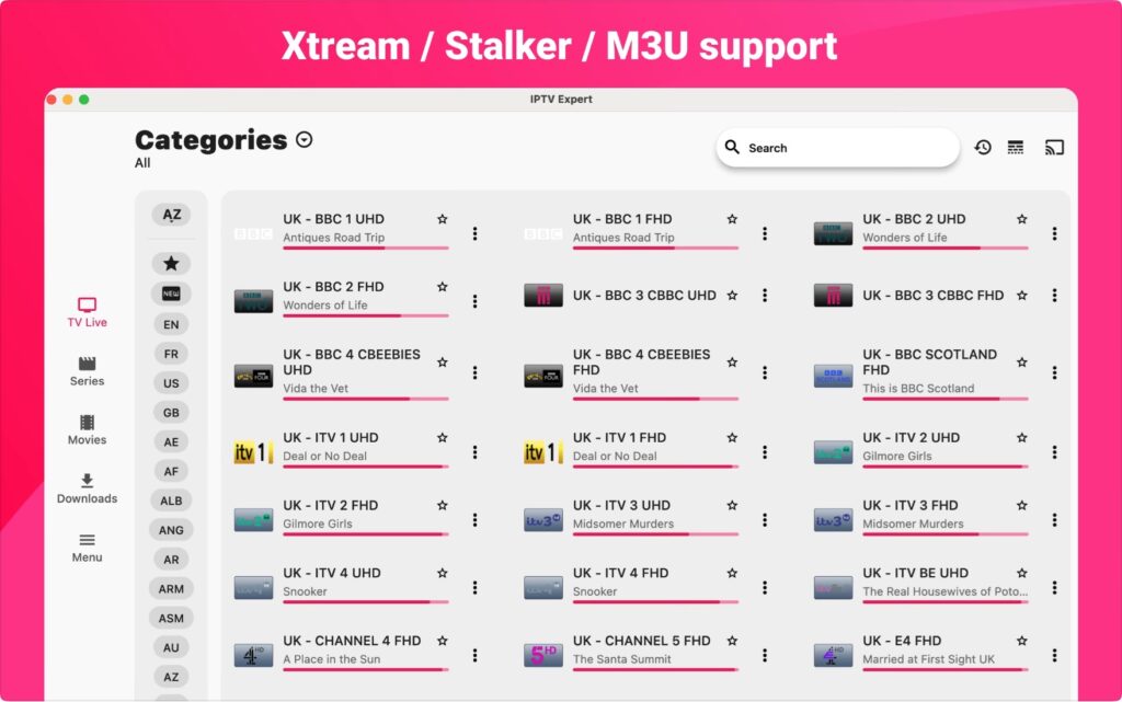 图片[2]-IPTV Expert v8.8.0 破解版   IPTV网络流播放器-Mac软件免费下载-Mac良选