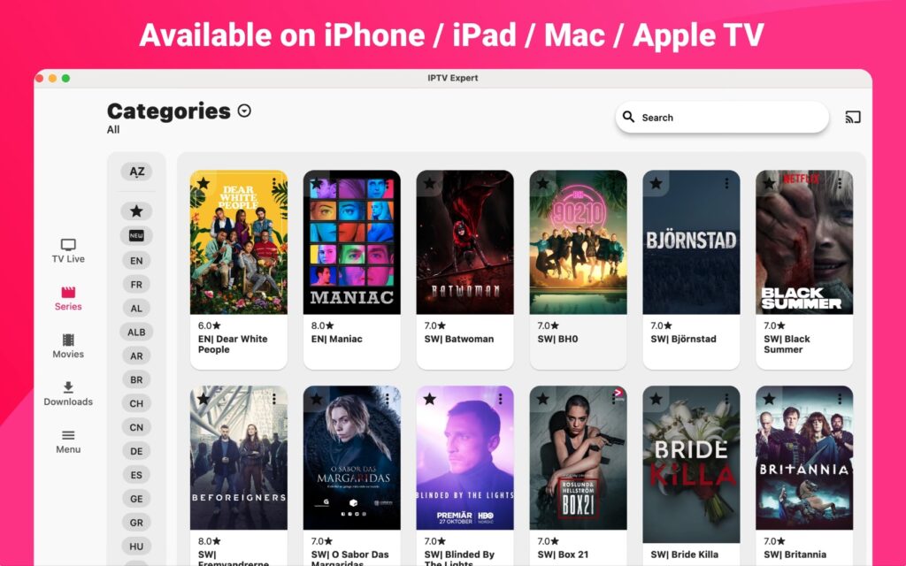 图片[4]-IPTV Expert v8.8.0 破解版   IPTV网络流播放器-Mac软件免费下载-Mac良选