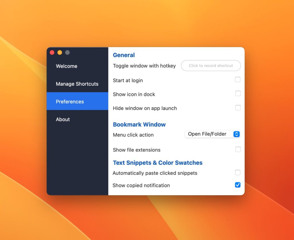 图片[1]-Shortcut Bar v2.9.5 破解版 菜单栏快速启动工具-Mac软件免费下载-Mac良选