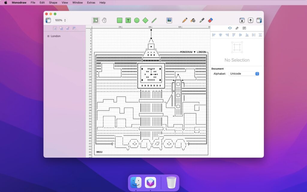 图片[4]-Monodraw for Mac v1.7.1 ASCII艺术编辑器 可视化的方式表示算法、二进制-Mac软件免费下载-Mac良选