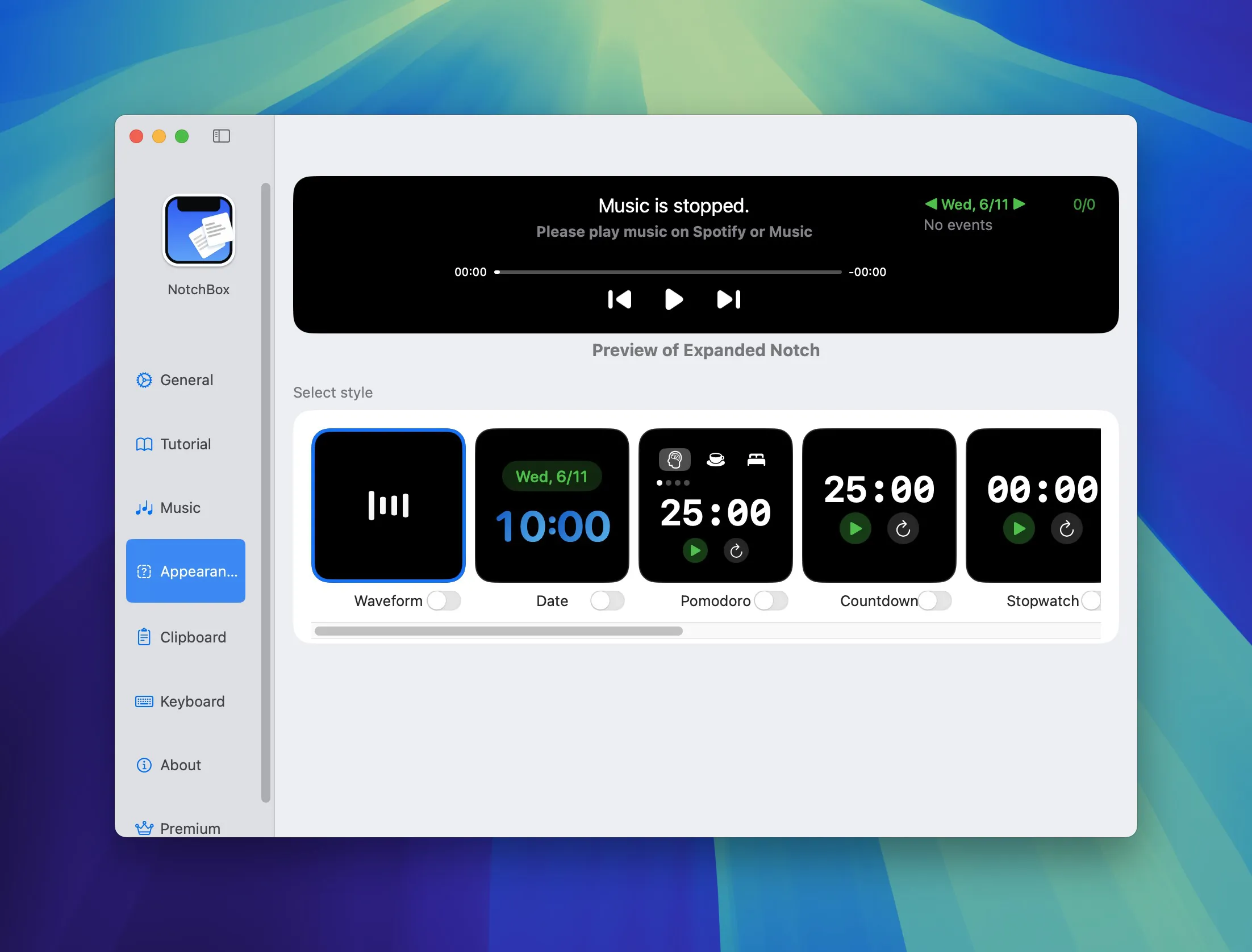 图片[1]-NotchBox v1.1.44 破解版 灵动岛音乐/文件管理-Mac软件免费下载-Mac良选