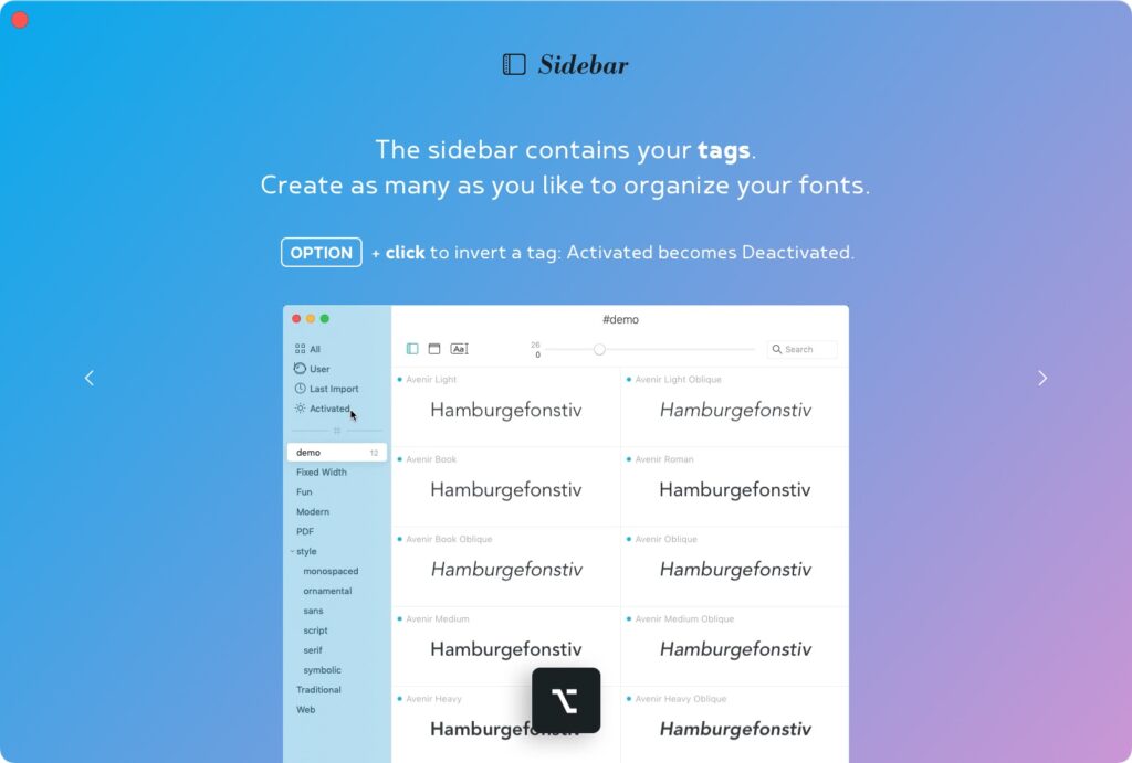 图片[1]-Typeface v4.0.1 破解版 字体管理软件-Mac软件免费下载-Mac良选