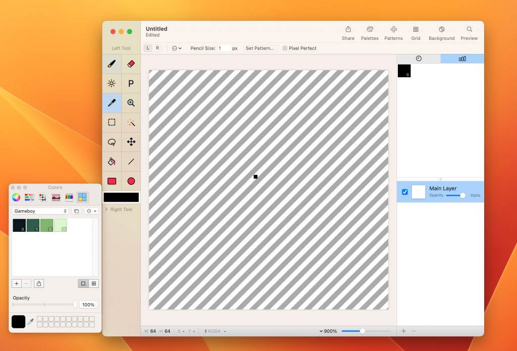 图片[1]-Pixen for Mac v5.6.1 英文版 专业的像素艺术编辑器-Mac软件免费下载-Mac良选