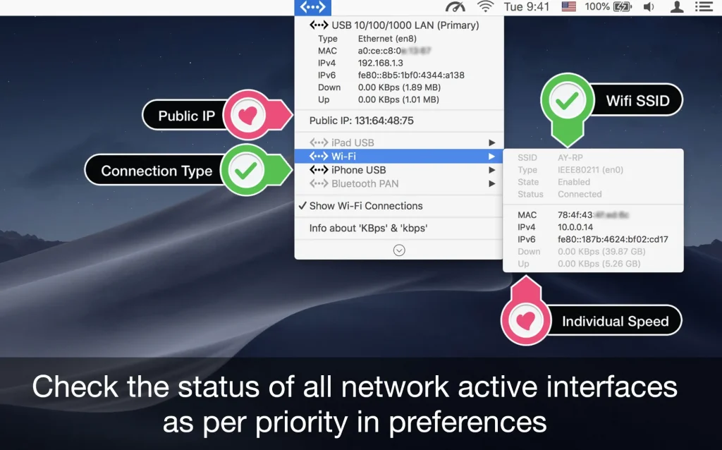 图片[2]-Ethernet Status for Mac v5.8 激活版 以太网连接状态工具-Mac软件免费下载-Mac良选