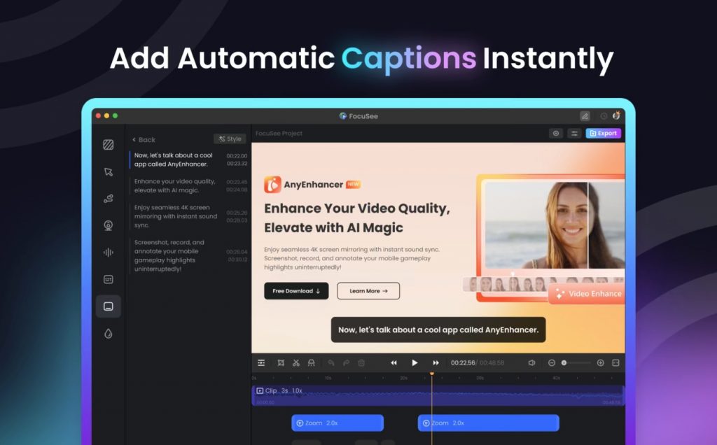 图片[5]-FocuSee for Mac v2.0.0 中文版 屏幕录制编辑&画面自动缩放特效-Mac软件免费下载-Mac良选
