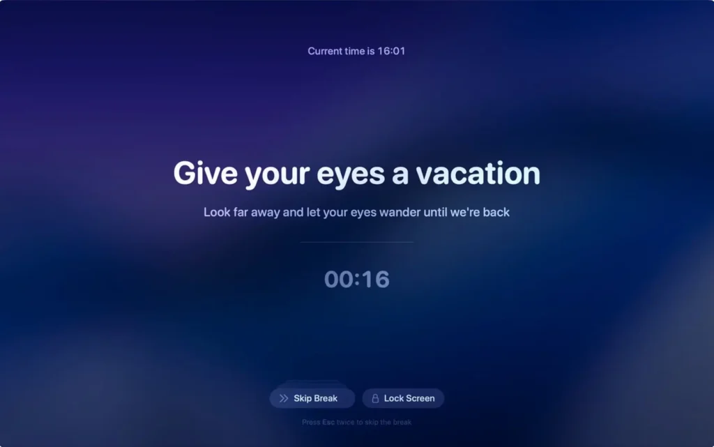 图片[3]-LookAway for Mac v2.0.1 定时提醒休息，保护视力 - Mac软件免费下载-Mac良选-Mac软件免费下载-Mac良选