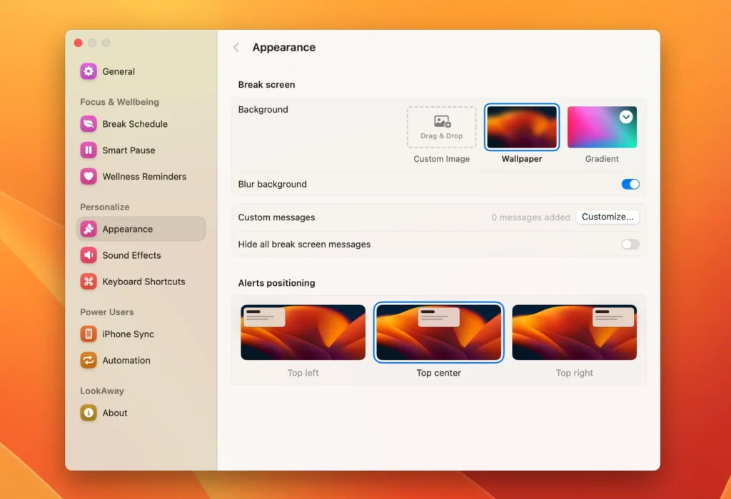 图片[1]-LookAway for Mac v2.0.1 定时提醒休息，保护视力 - Mac软件免费下载-Mac良选-Mac软件免费下载-Mac良选