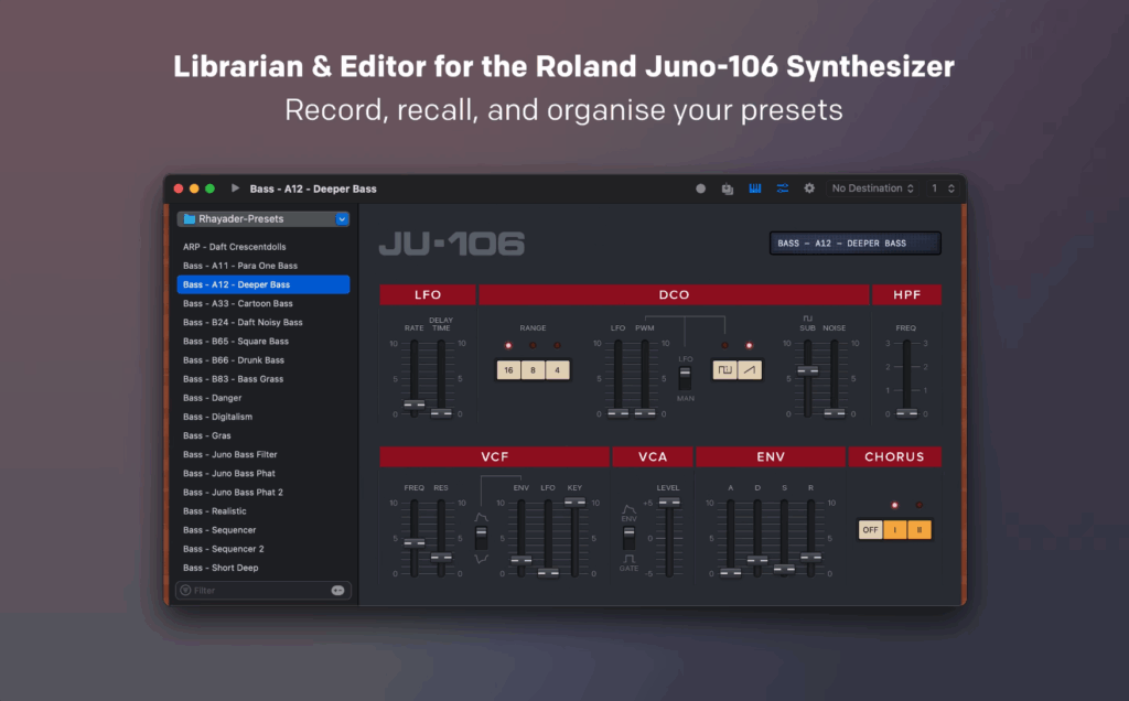 图片[2]-JU-106 Editor for mac v2.8 激活版 预设管理器和编辑器 Juno Editor-Mac软件免费下载-Mac良选