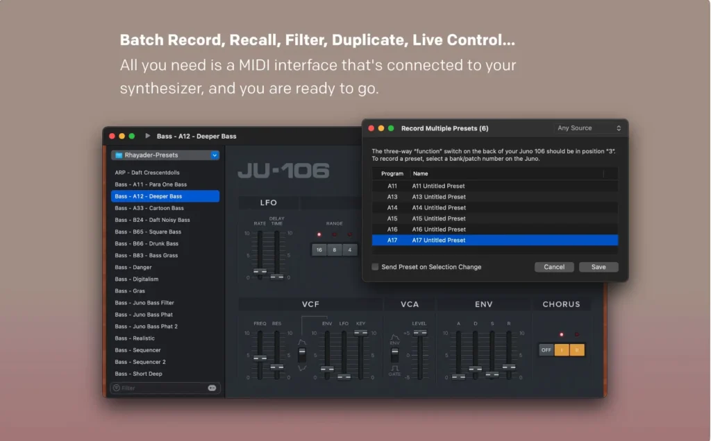 图片[3]-Jouno Preset Manager for mac v2.8.4 激活版 预设管理器和编辑器 Juno Editor-Mac软件免费下载-Mac良选