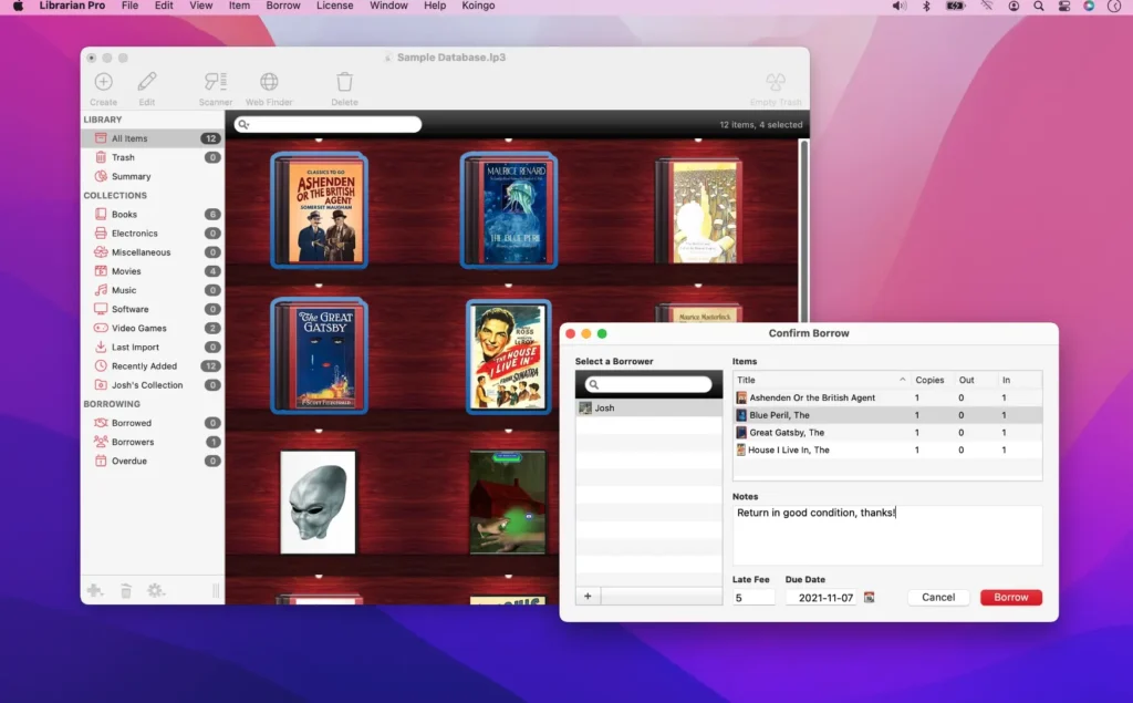 图片[4]-Librarian Pro Mac v8.0.8 英文激活版 多媒体信息管理工具-Mac软件免费下载-Mac良选