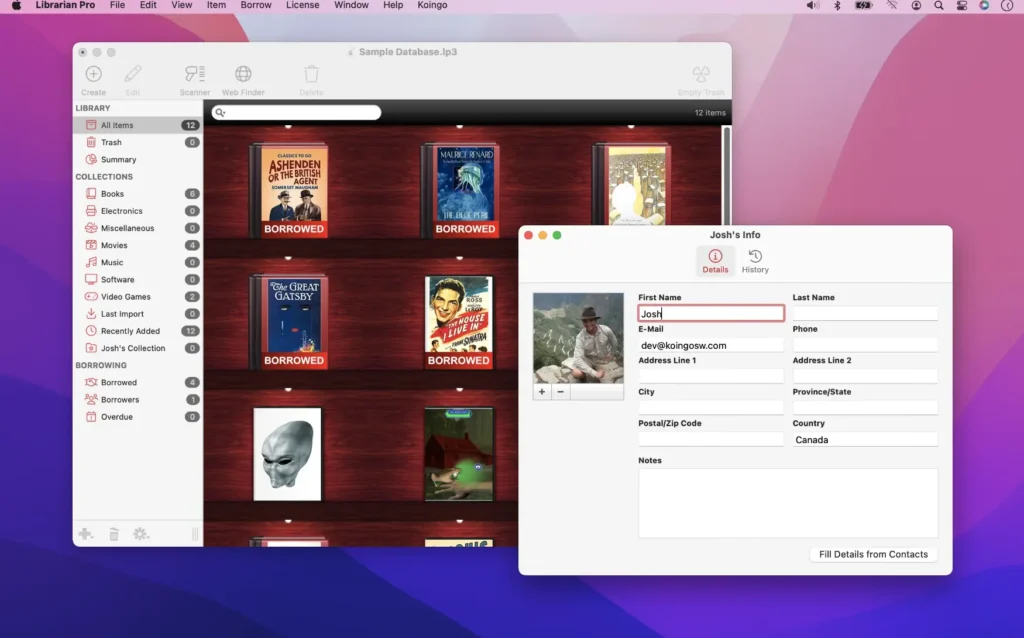 图片[5]-Librarian Pro Mac v8.0.8 英文激活版 多媒体信息管理工具-Mac软件免费下载-Mac良选