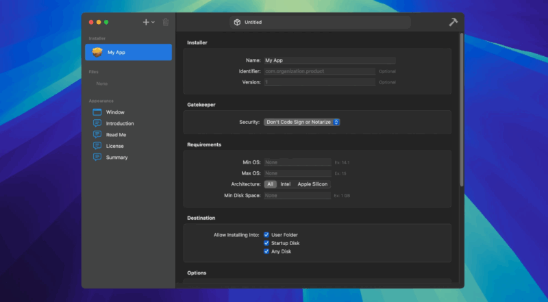 Package Builder for Mac v1.1.1 直装版 pkg软件打包工具-Mac软件免费下载-Mac良选