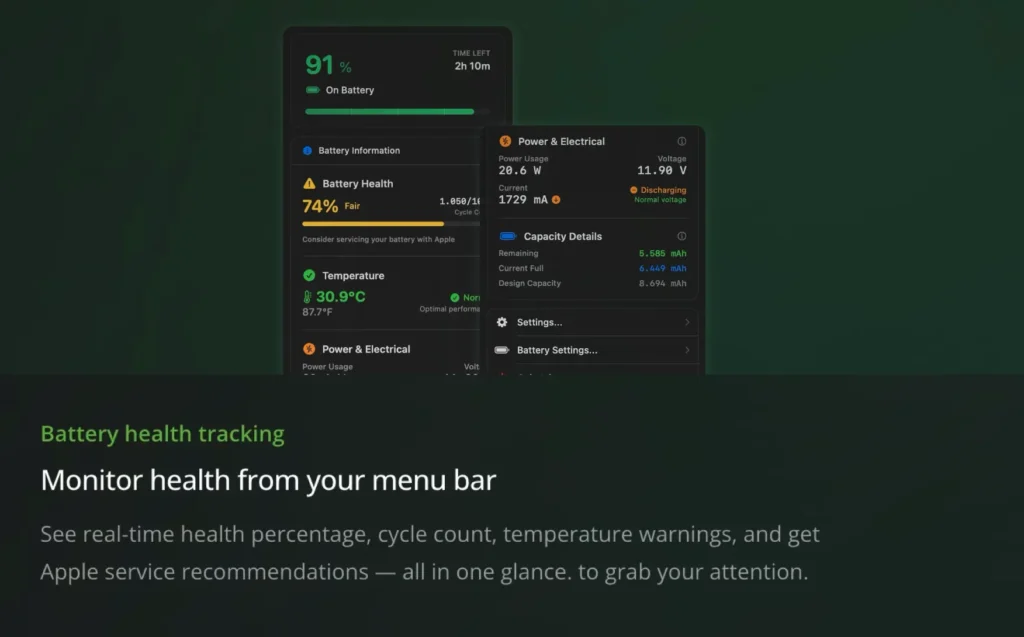 图片[4]-Juicy: Battery Alerts & Health for mac v1.2.1 激活版 mac充电管理 电池管理-Mac软件免费下载-Mac良选
