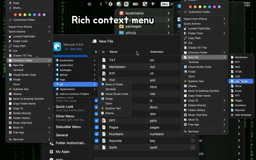 图片[1]-Menuist/RightMenu Master v4.4.0 破解版 强大的右键菜单增强工具 - Mac软件免费下载-Mac良选-Mac软件免费下载-Mac良选