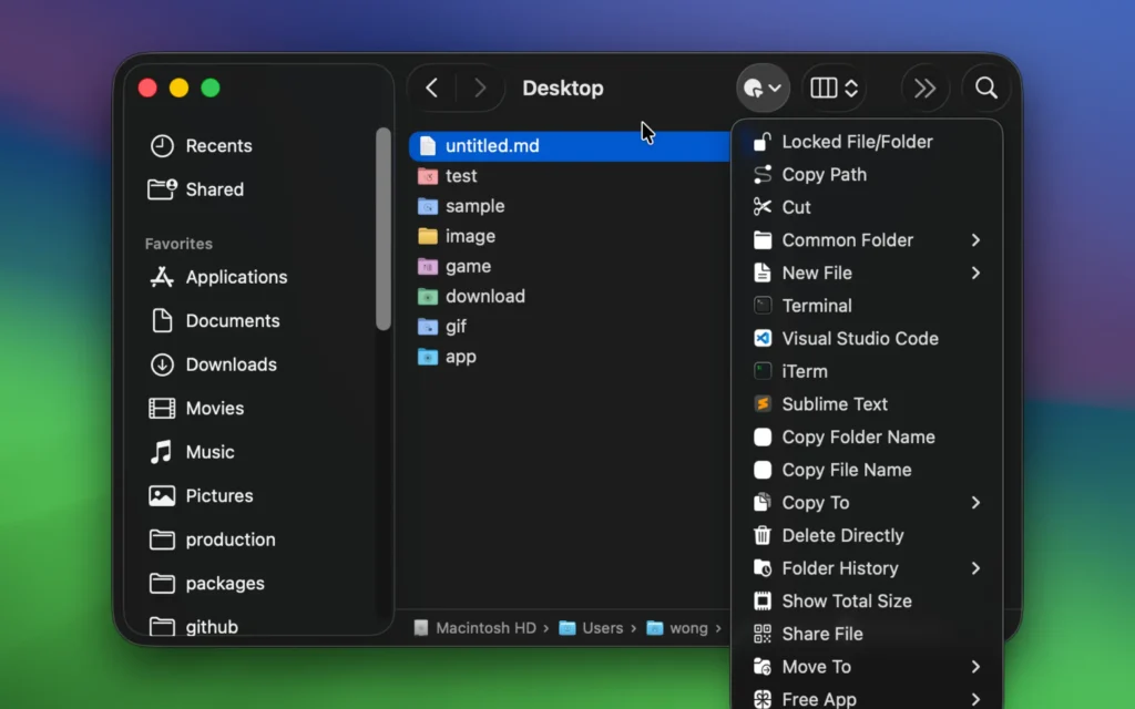 图片[4]-Menuist/RightMenu Master v4.4.0 破解版 强大的右键菜单增强工具 - Mac软件免费下载-Mac良选-Mac软件免费下载-Mac良选