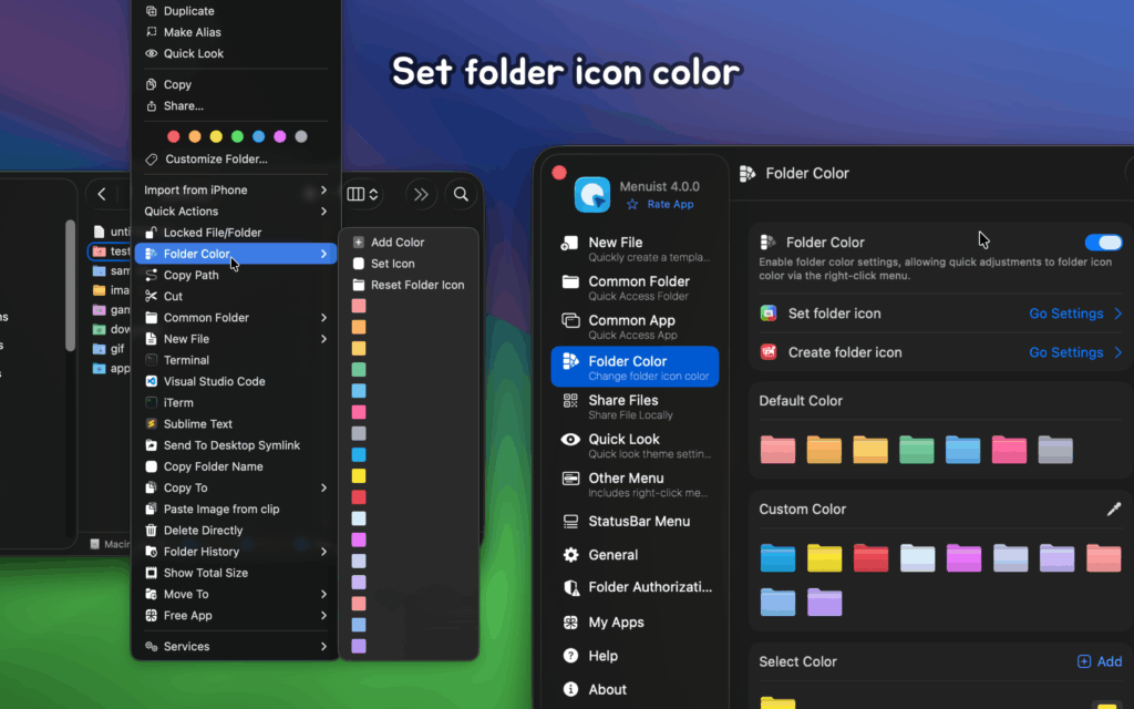 图片[6]-Menuist/RightMenu Master v4.4.0 破解版  强大的右键菜单增强工具-Mac软件免费下载-Mac良选