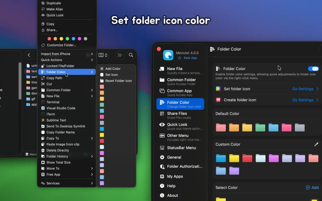 图片[6]-Menuist/RightMenu Master v4.4.0 破解版 强大的右键菜单增强工具 - Mac软件免费下载-Mac良选-Mac软件免费下载-Mac良选