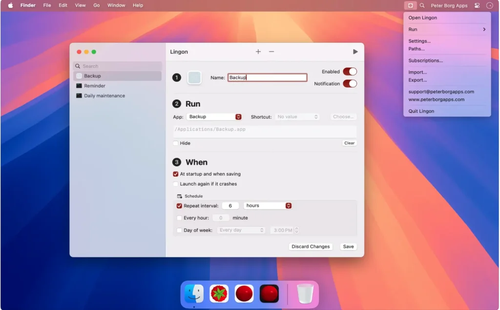 图片[1]-Lingon Pro for Mac v10.2.3 激活版 自动化管理工具 - Mac软件免费下载-Mac良选-Mac软件免费下载-Mac良选