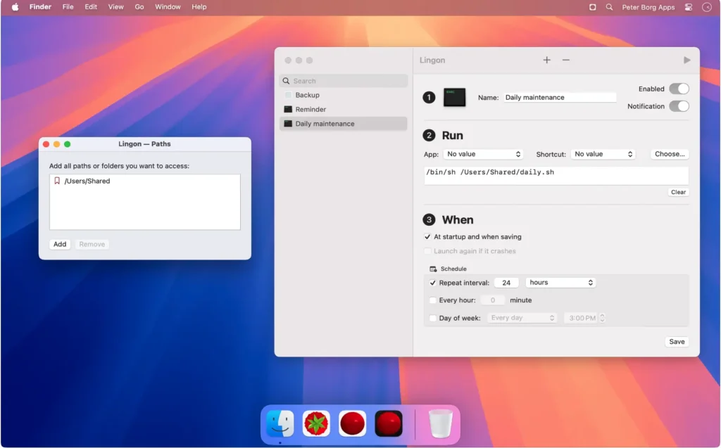 图片[2]-Lingon Pro for Mac v10.2.3 激活版 自动化管理工具 - Mac软件免费下载-Mac良选-Mac软件免费下载-Mac良选
