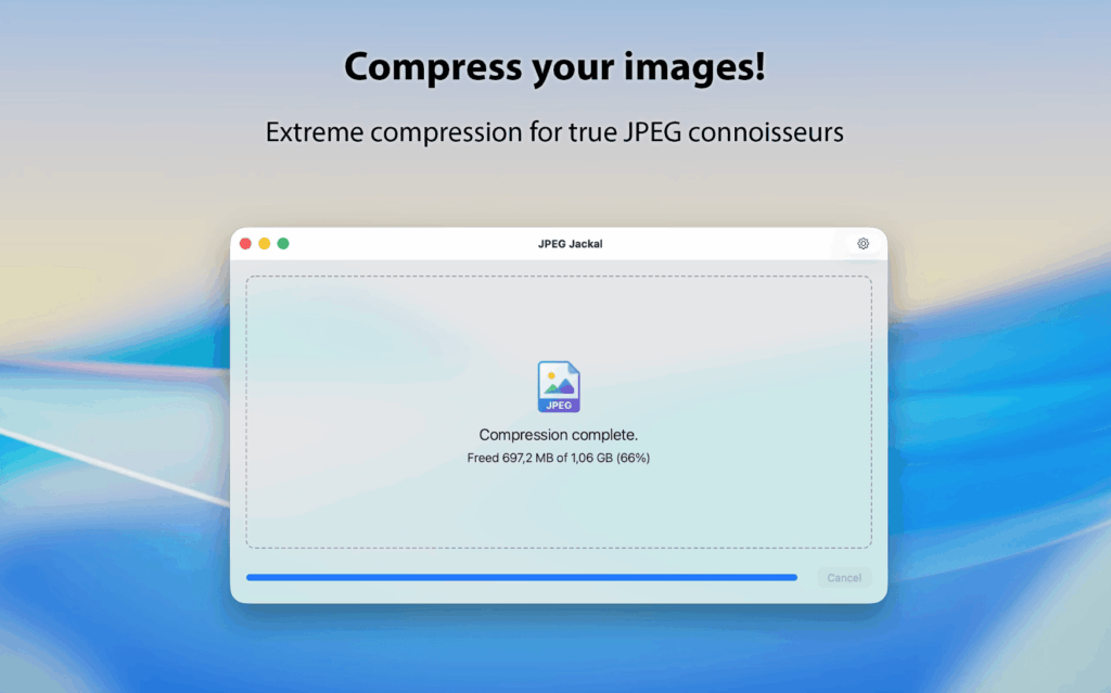 图片[1]-JPEG Jackal for Mac v3.1.0激活版 mac图片压缩软件-Mac软件免费下载-Mac良选