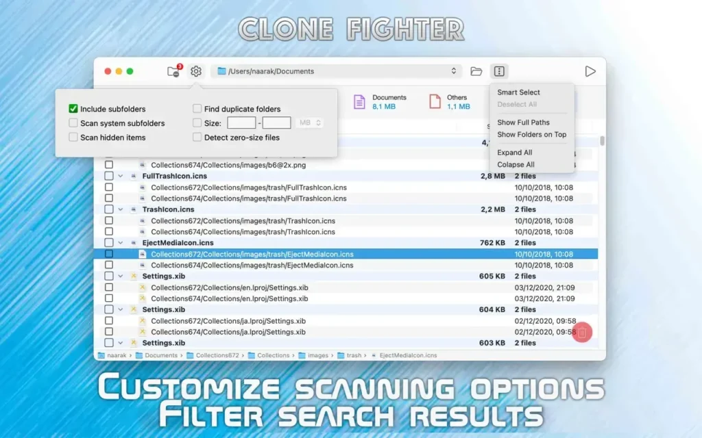 图片[3]-Clone Fighter for Mac v2.6 激活版 重复文件查找删除软件 - Mac软件免费下载-Mac良选-Mac软件免费下载-Mac良选
