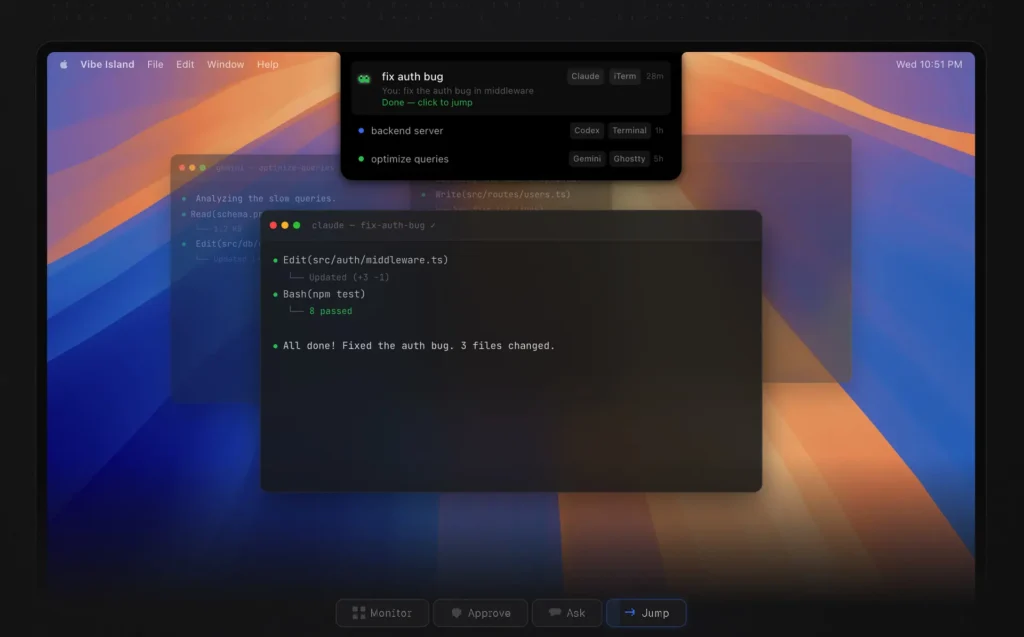 图片[6]-Vibe Island for Mac v1.0.41 中文破解版 Notch灵动岛AI代理控制工具 - Mac软件免费下载-Mac良选-Mac软件免费下载-Mac良选