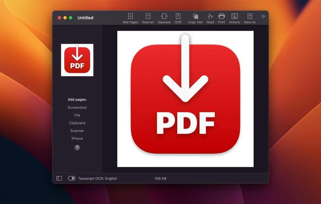 图片[1]-PDFify for Mac v5.0 英文版 PDF轻量版处理工具-Mac软件免费下载-Mac良选