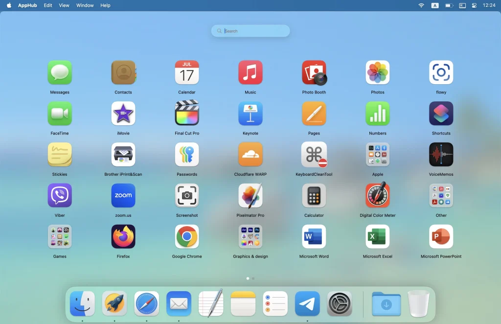 图片[1]-AppHub v5.0.0 破解版 – macOS启动台Launchpad替代程序 - Mac软件免费下载-Mac良选-Mac软件免费下载-Mac良选