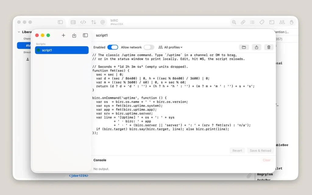 图片[1]-bIRC for mac v1.2.6 激活版 原生的 macOS IRC 客户端 - Mac软件免费下载-Mac良选-Mac软件免费下载-Mac良选