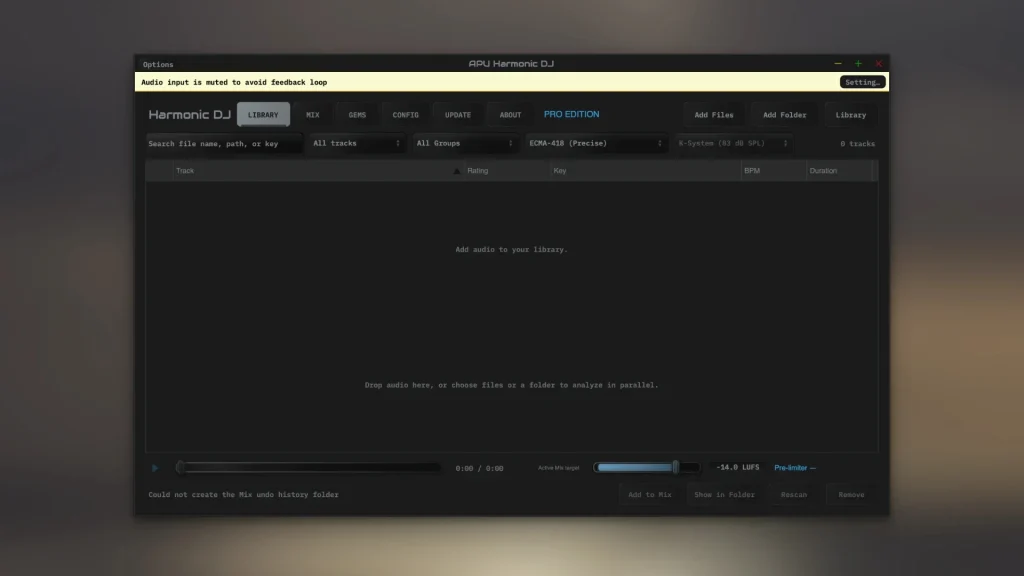 图片[1]-APU Software APU Harmonic DJ for mac v1.2.9 激活版 分析音乐库并构建和声混音 - Mac软件免费下载-Mac良选-Mac软件免费下载-Mac良选