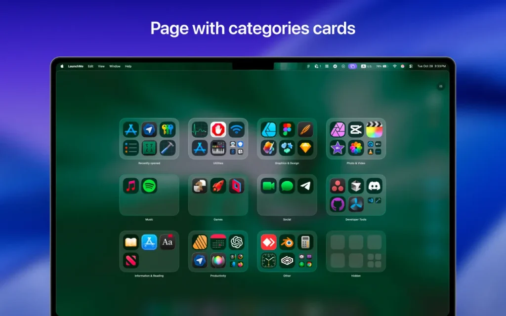 图片[1]-LaunchMe v2.005.1 破解版 – macOS启动台Launchpad替代品 - Mac软件免费下载-Mac良选-Mac软件免费下载-Mac良选